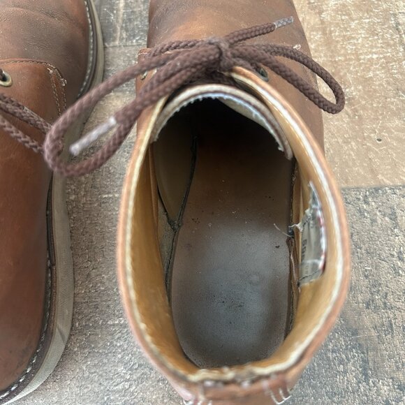 Red Wing 595 Chukka Vintage Leather Lace Up Work Boots Mens 9.5 D - Picture 7 of 12